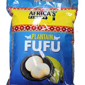 African finest plantain fufu