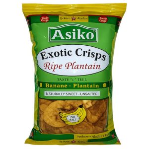 Asiko unsalted exotic crisps